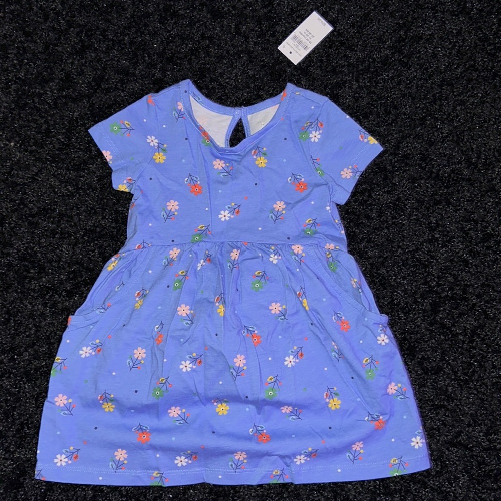 Blue flower dress